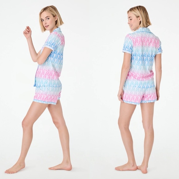 Roller Rabbit LIMITED EDITION Ombre Monkey Polo Pajamas NWT - Picture 7 of 7